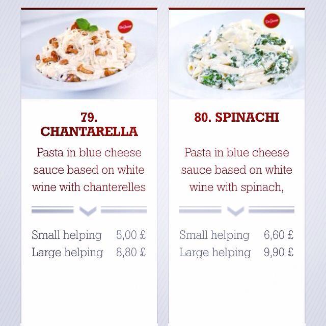 DA Grasso PIZZA меню