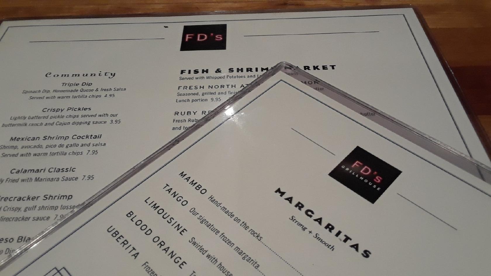 Fish Daddy's Seafood Grill меню