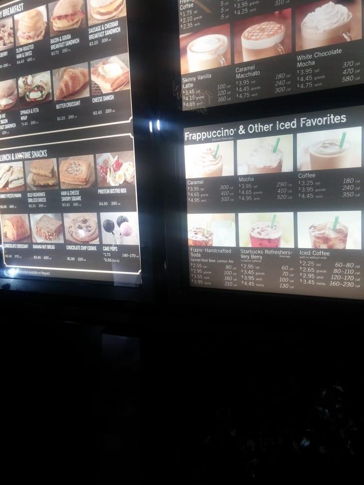 Starbucks Coffee Company меню