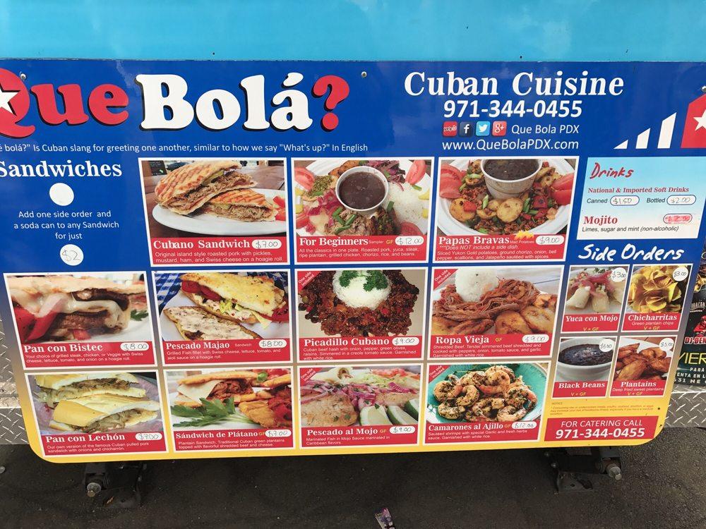 Portland Mercado меню