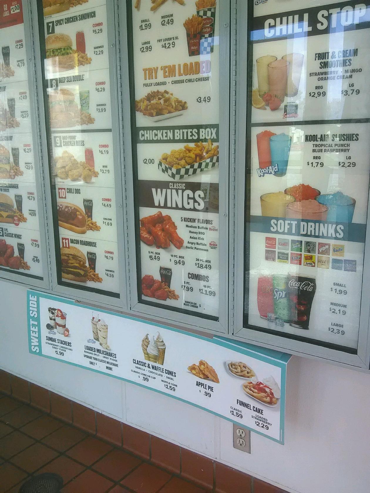 Checkers меню