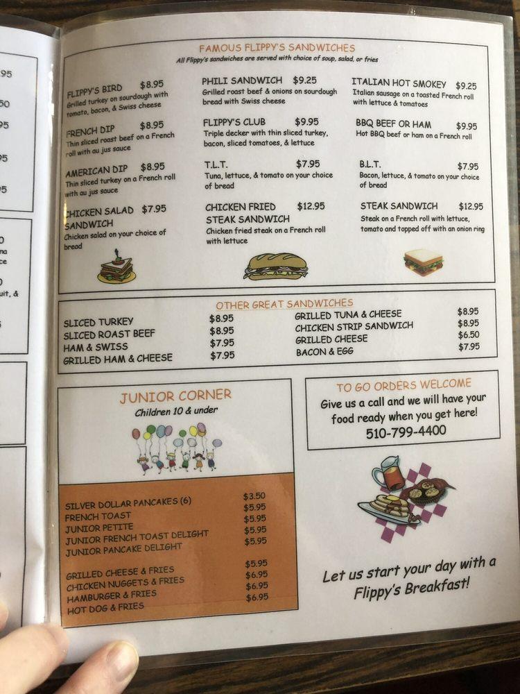 Flippy's Café меню