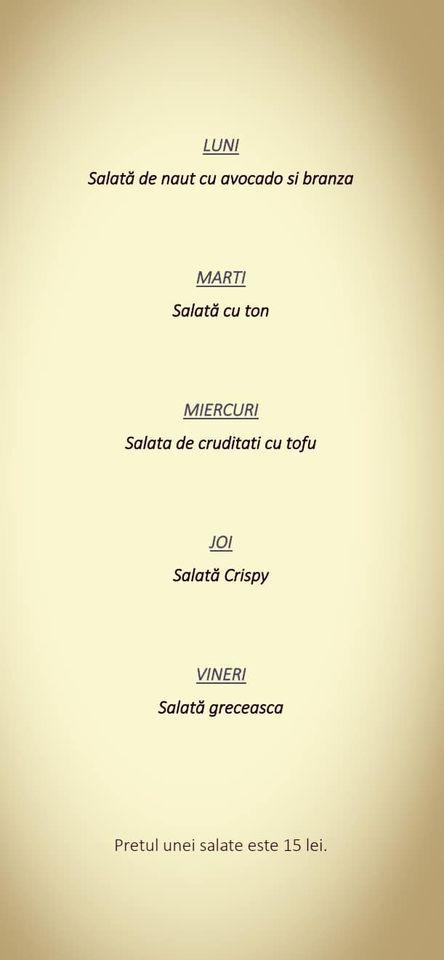 Clasic Cazare si Restaurant меню