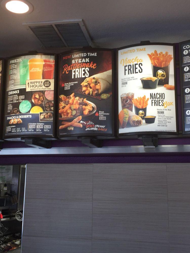 Taco Bell меню