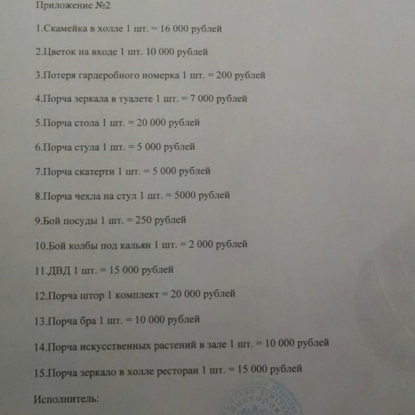 Оазис меню