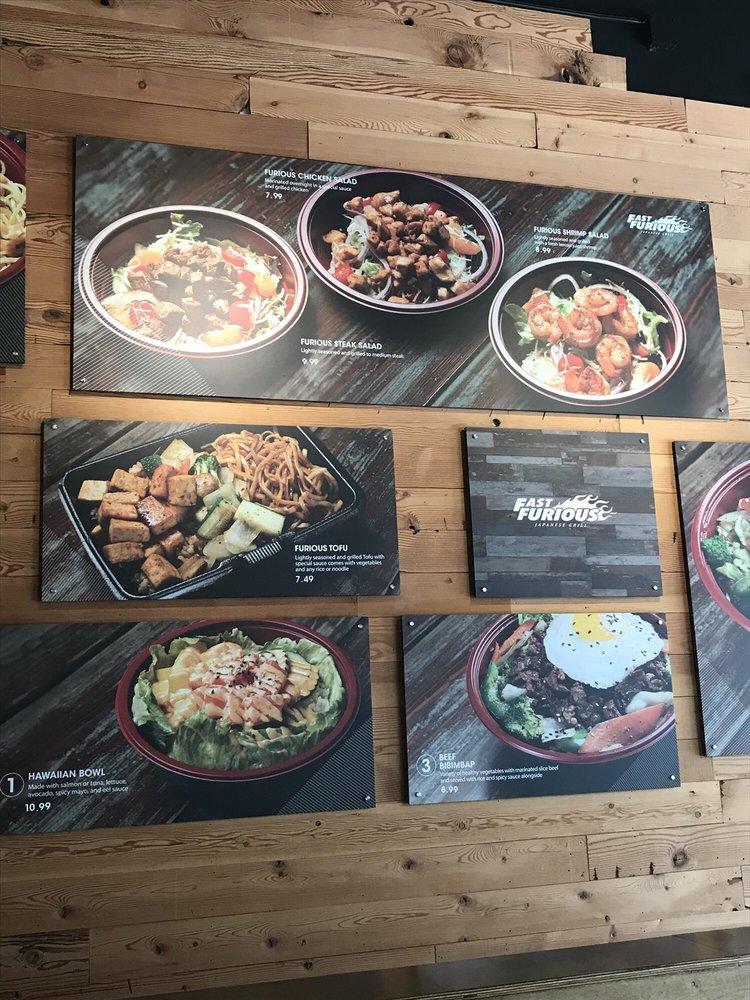 F&F Japanese Grill меню
