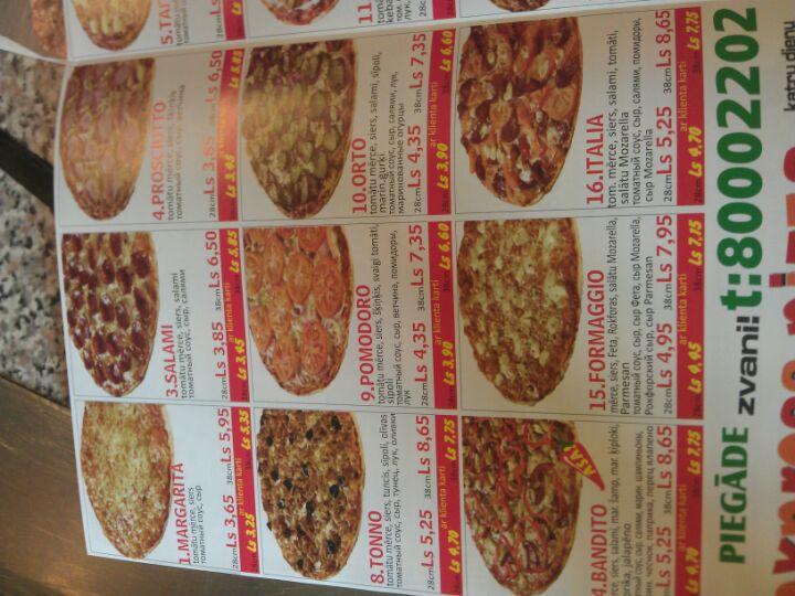 Express Pizza меню