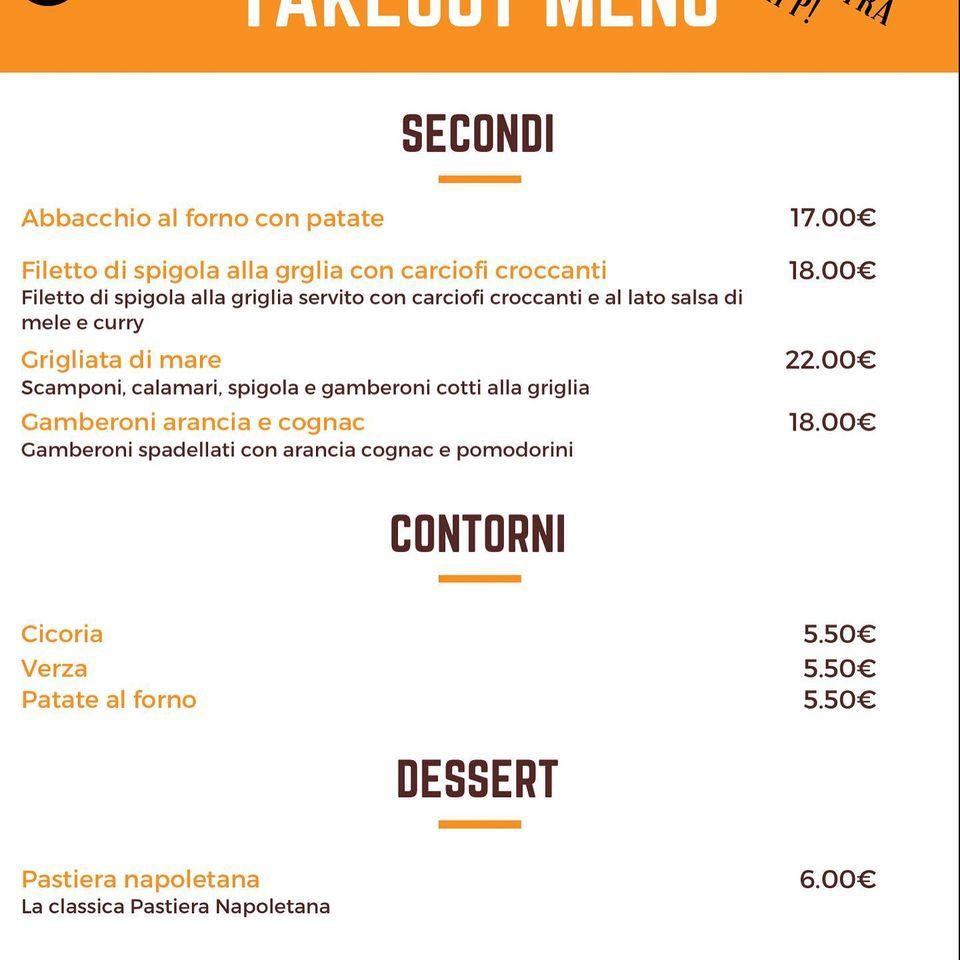 Dapié Restaurant меню