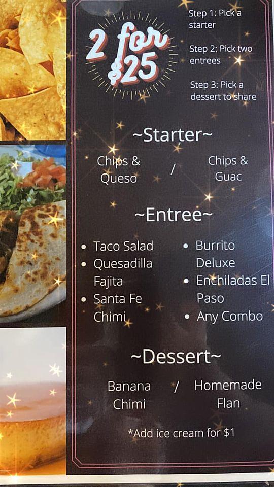 La Casona Mexican Restaurant меню
