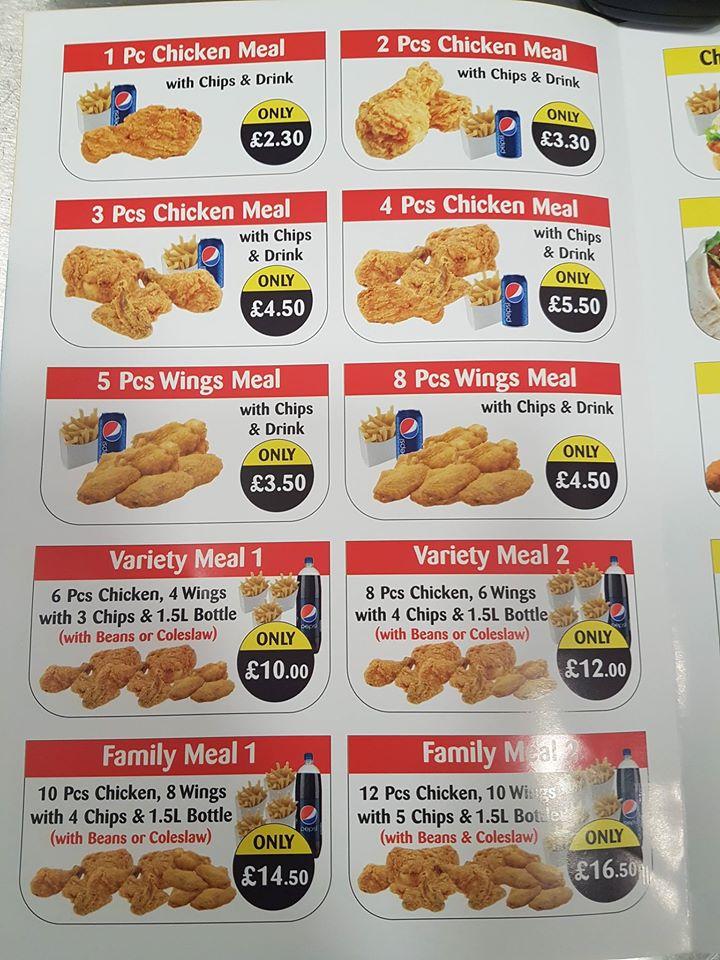 Theos chicken меню