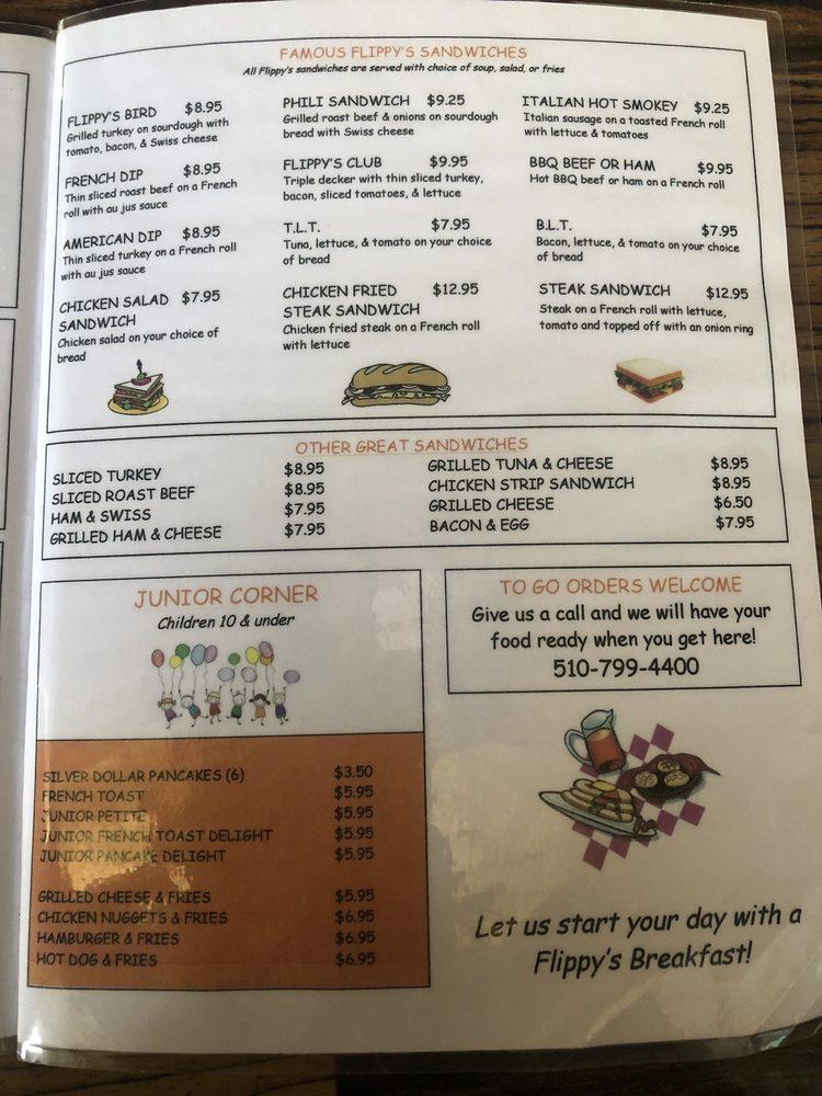 Flippy's Café меню