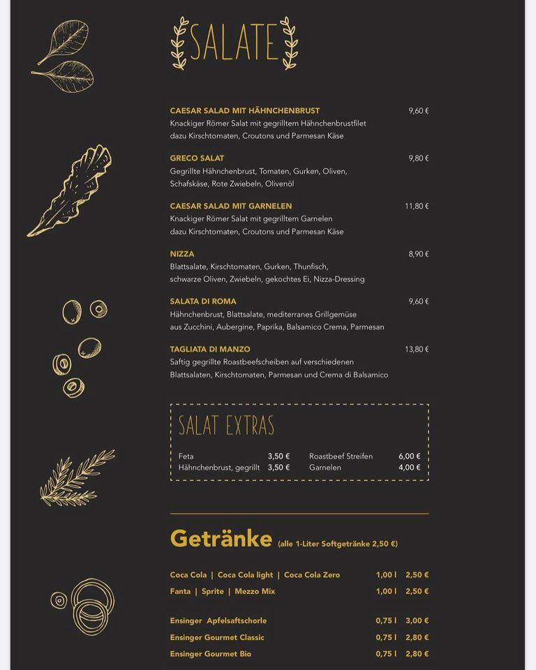 Pizzeria Ristorante Romeo меню