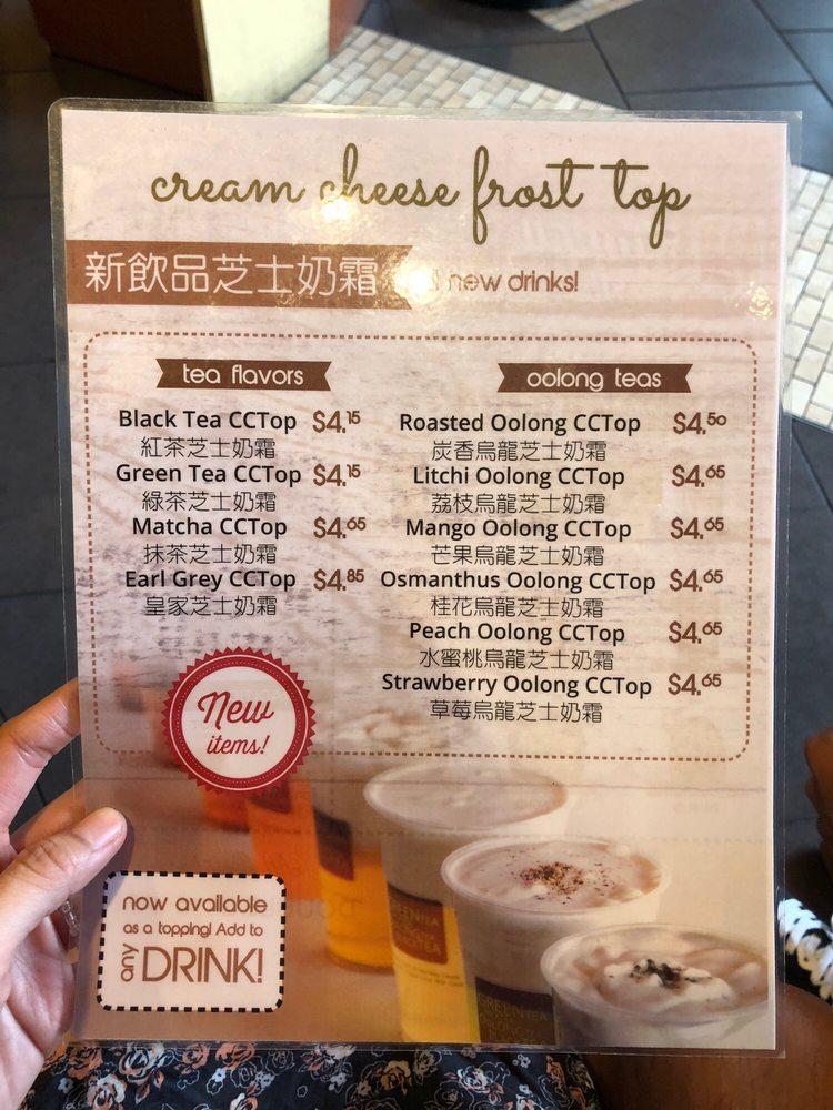 Ten Ren's Tea Time меню