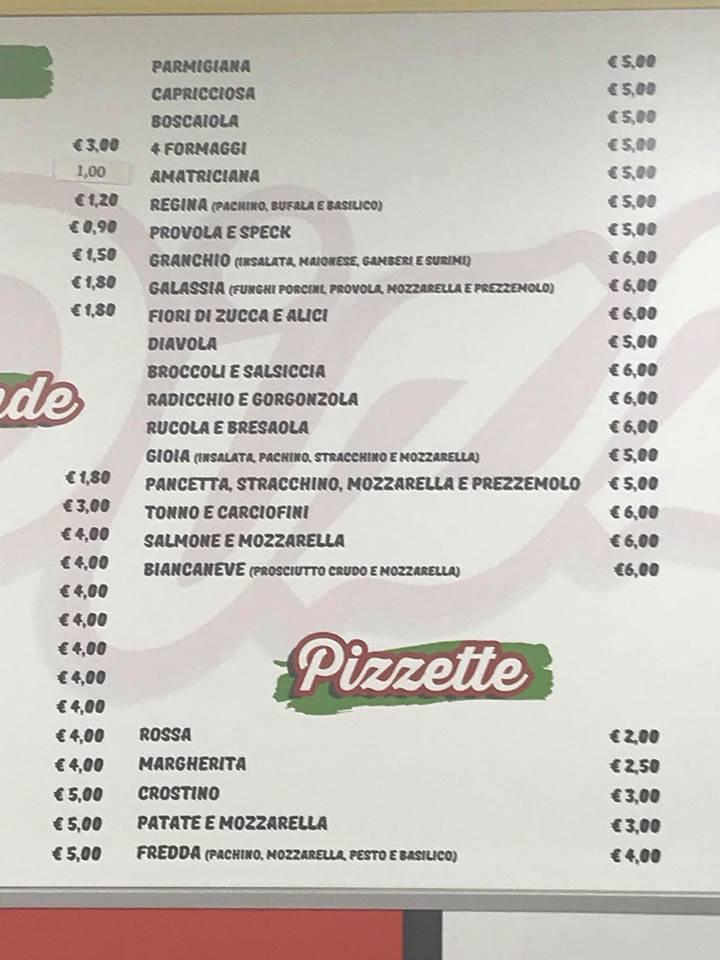Lions Pizza меню