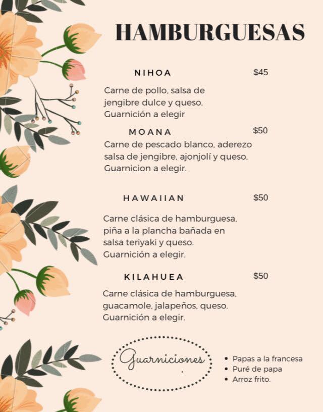 MAUI меню