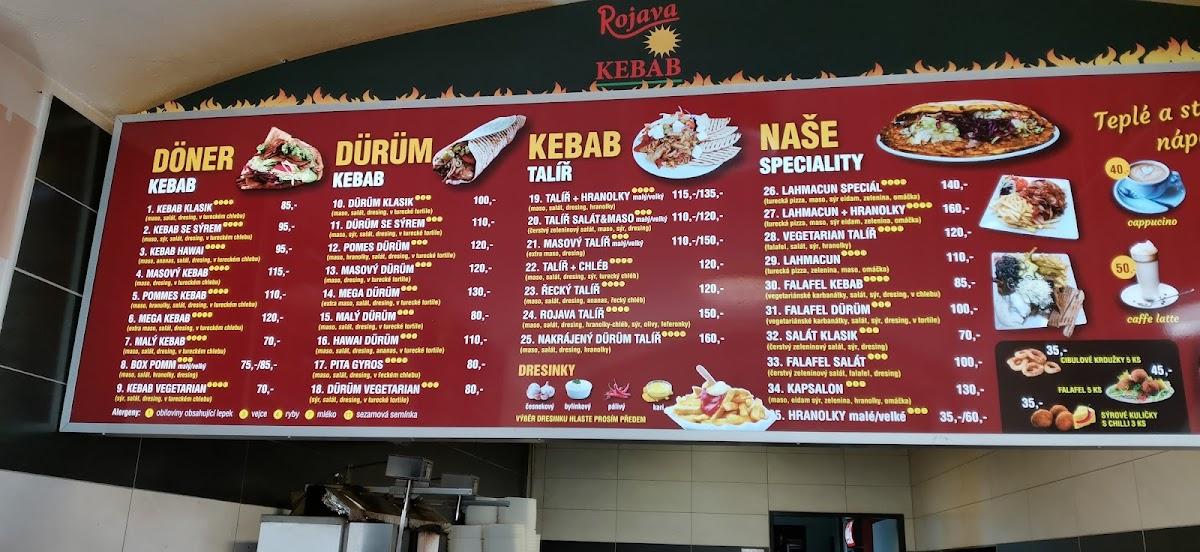Rojava Kebab 2 меню