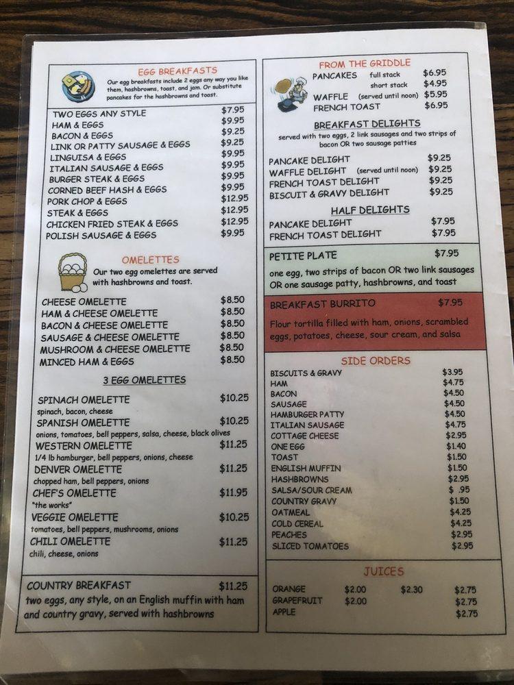Flippy's Café меню