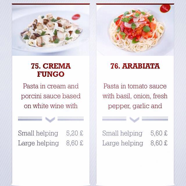 DA Grasso PIZZA меню