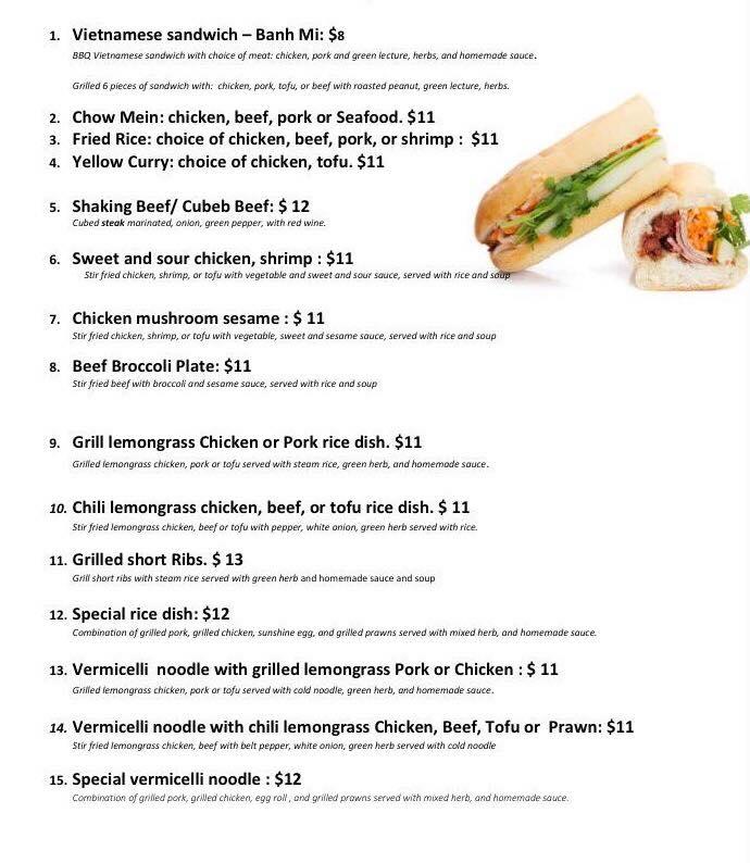 Bothell Deli меню