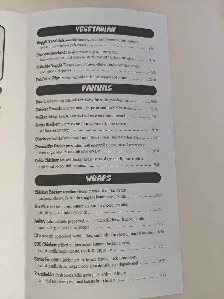 Michaels Deli меню