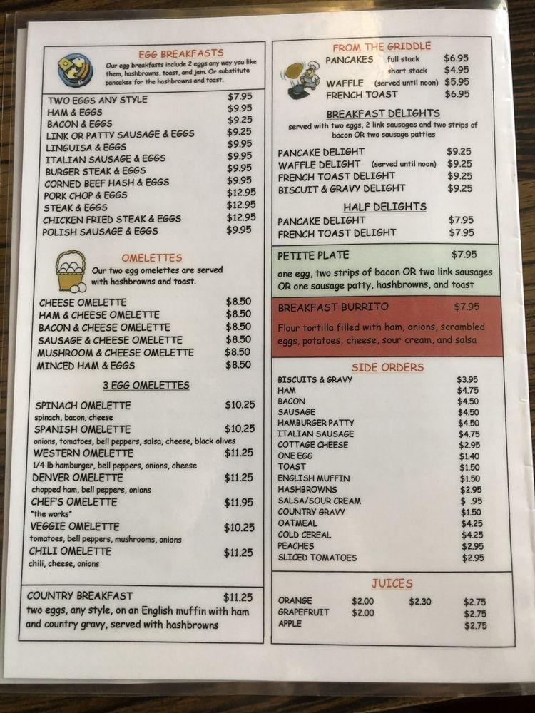 Flippy's Café меню