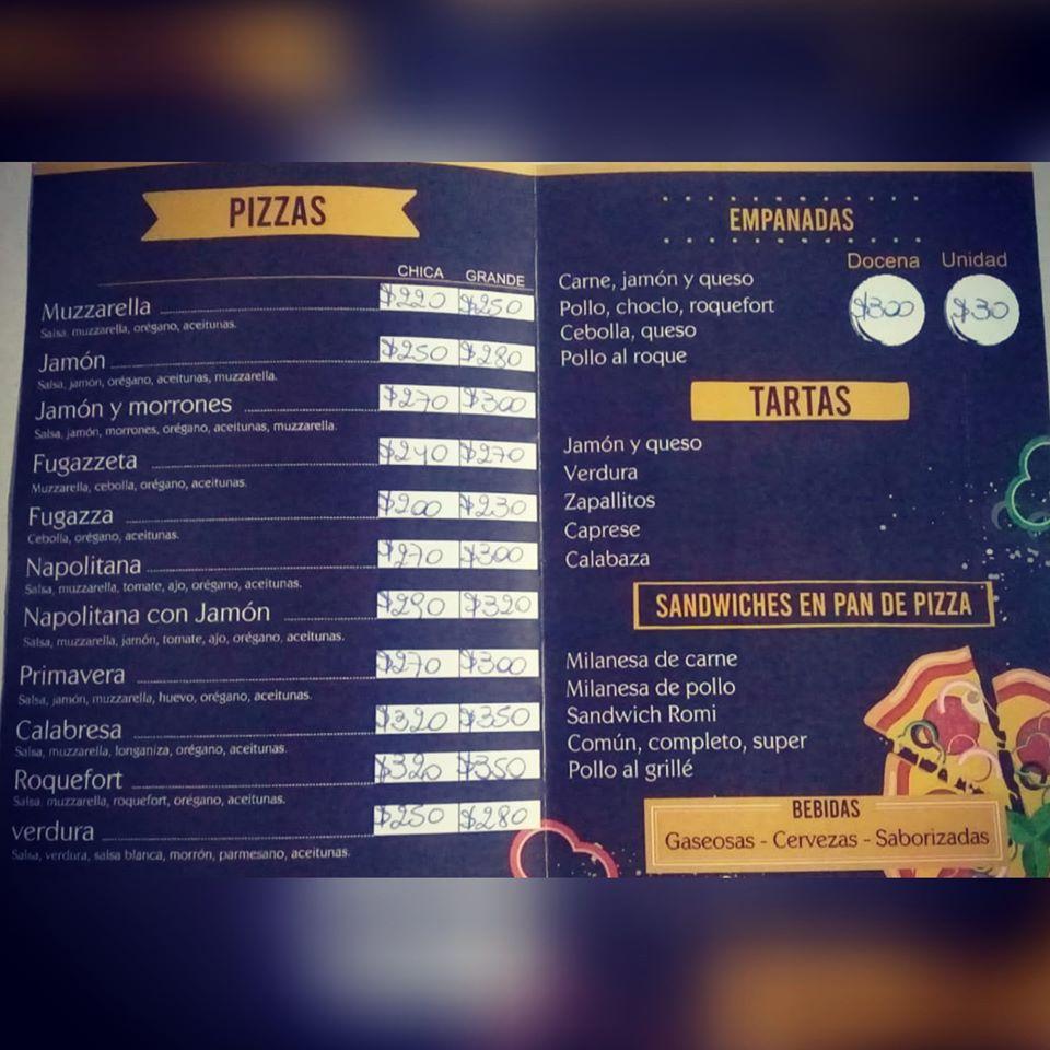 Pizzeria Romi меню