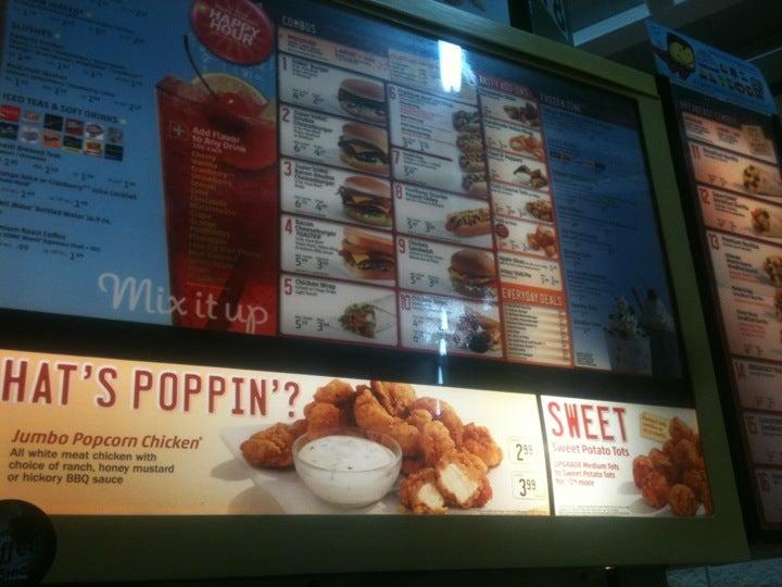 Sonic Drive-In меню