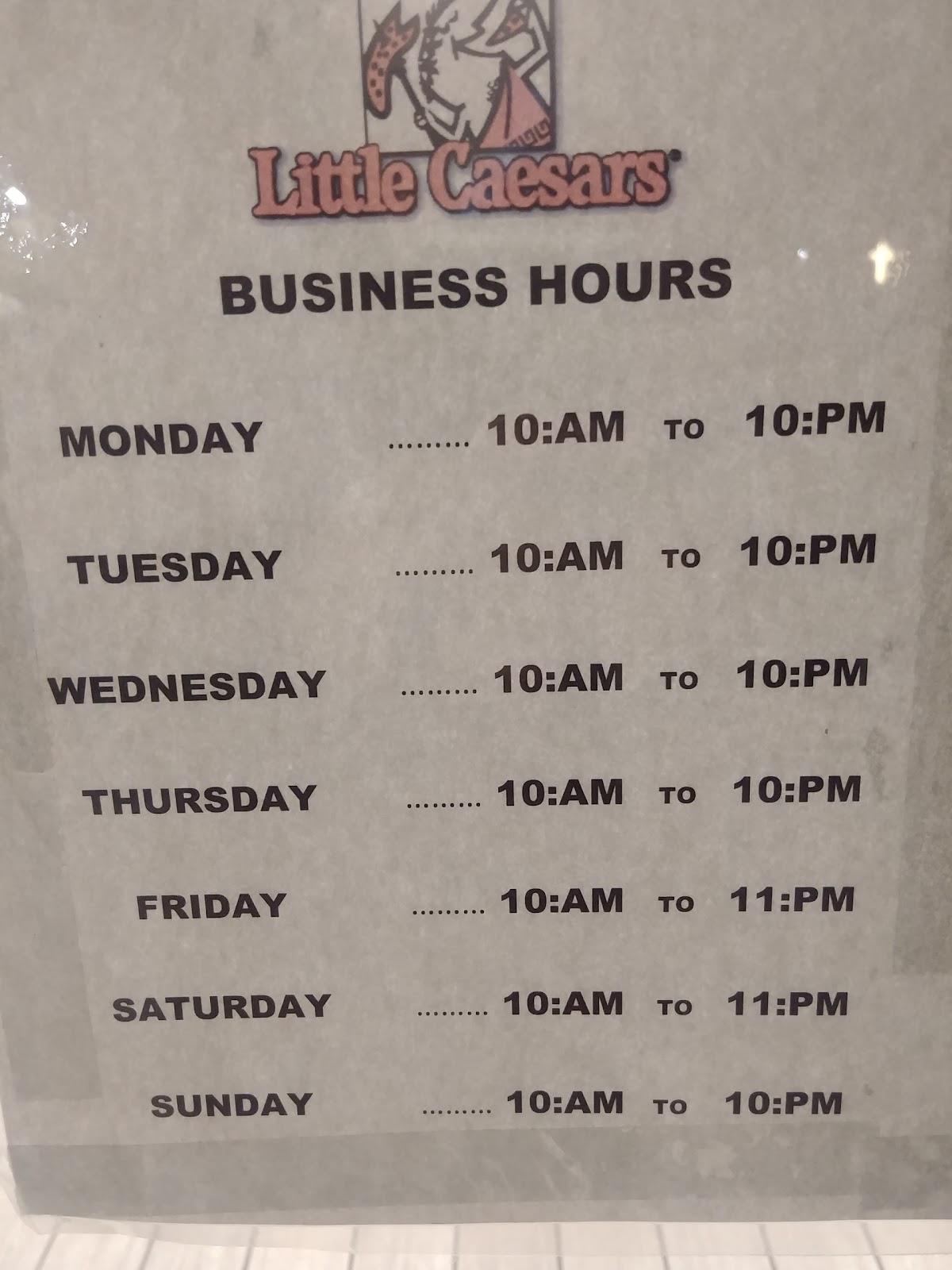Little Caesars Pizza меню