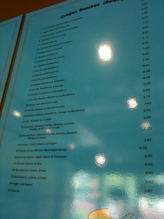 Fenton Cafe меню