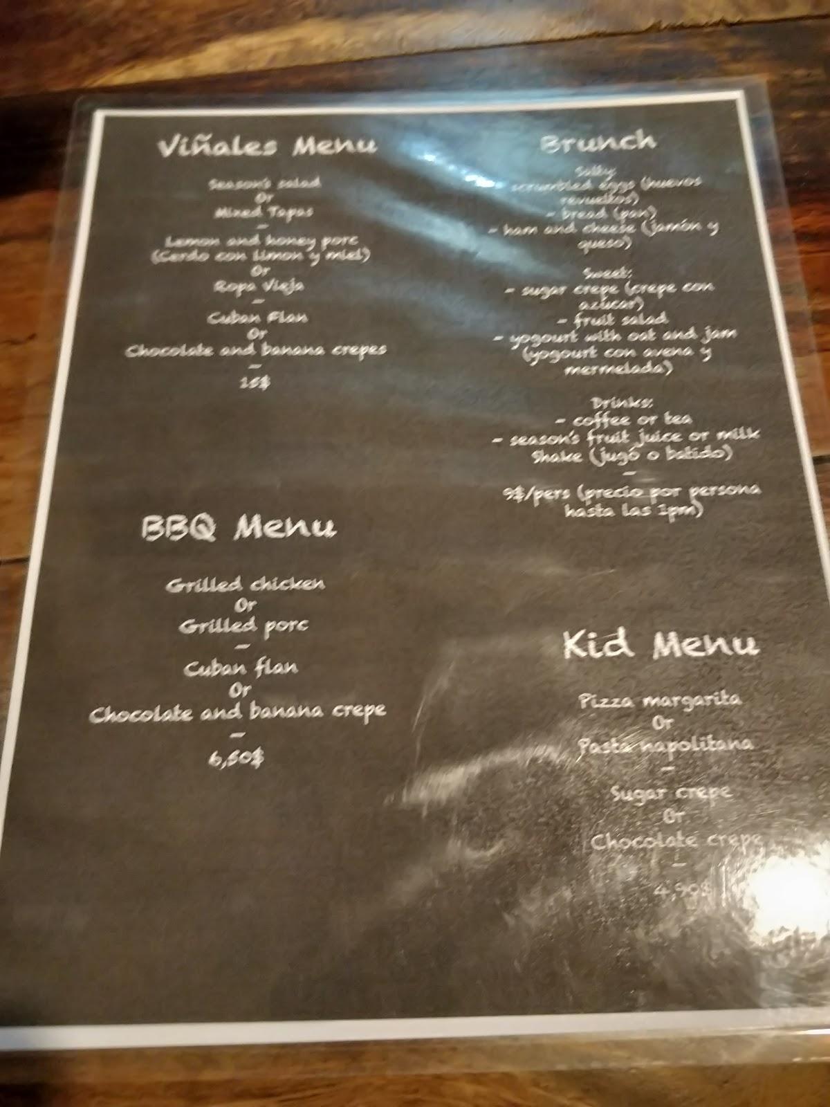 Parrilla del Rey меню