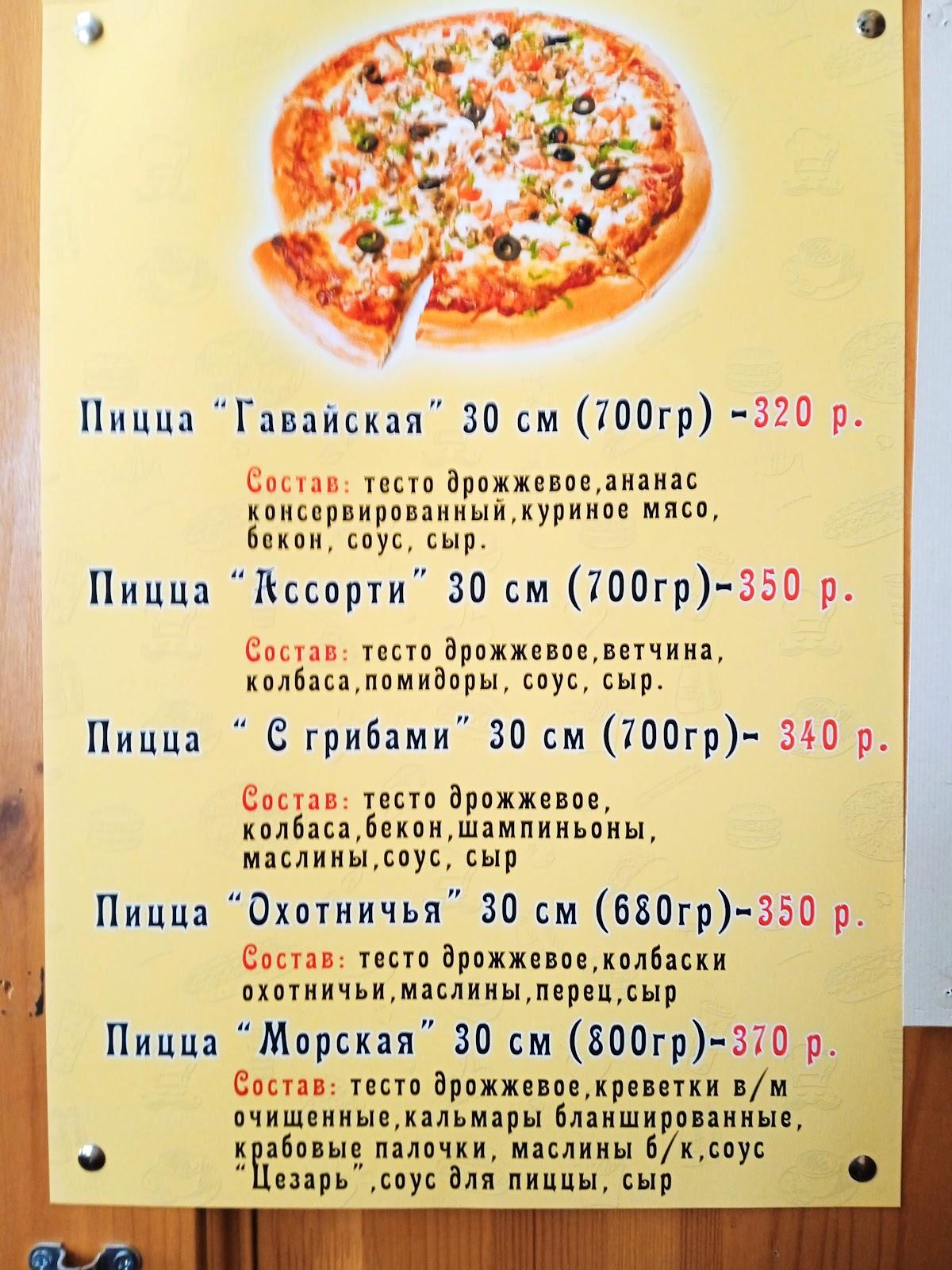 Вся электртка меню
