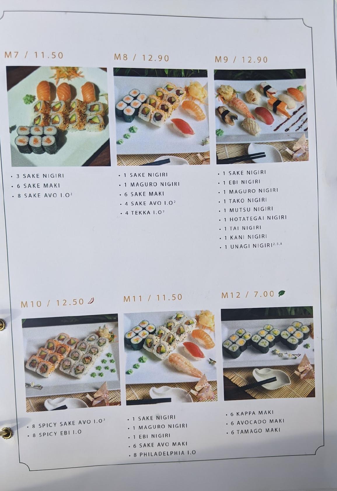 Chung Asia меню