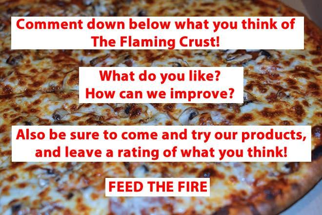 Fired Crust меню