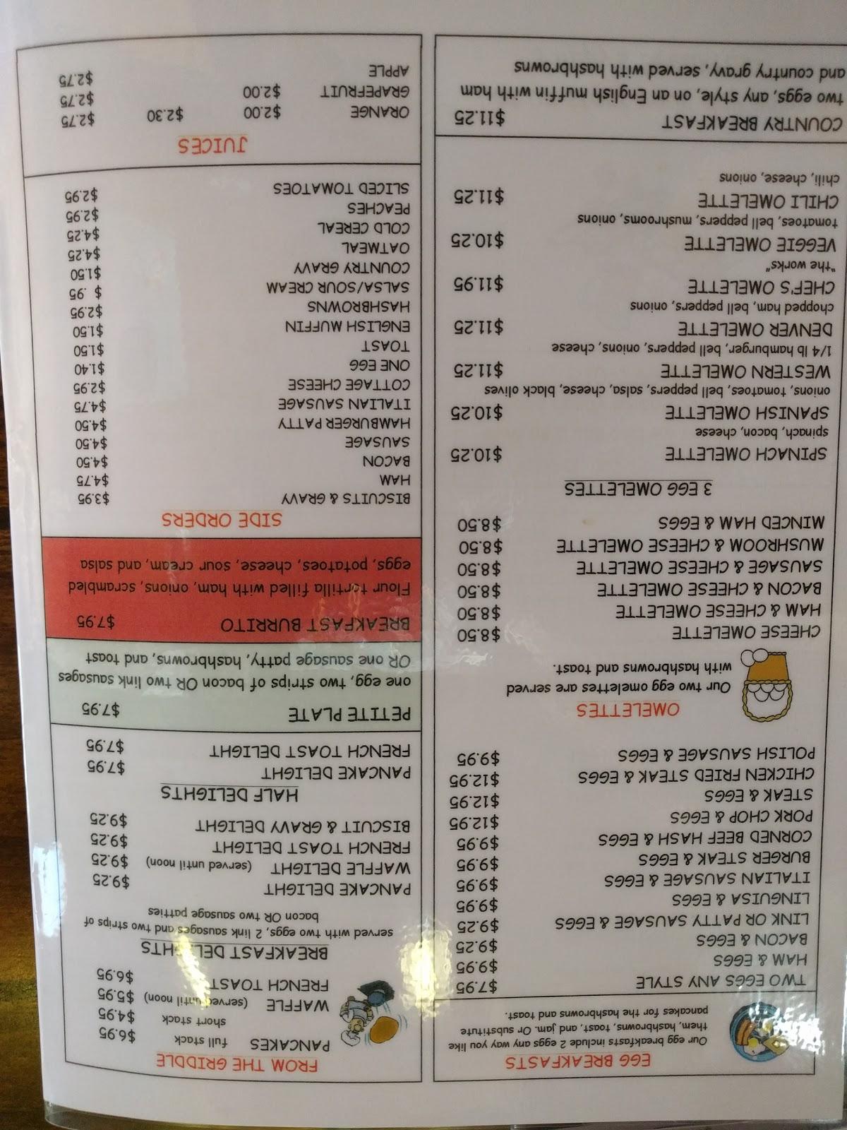 Flippy's Café меню