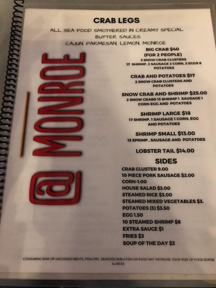 At Monroe меню
