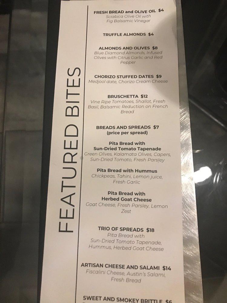 A Matter of Taste Bistro меню