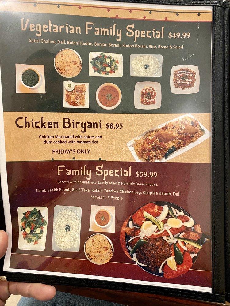 Chopan kabob меню
