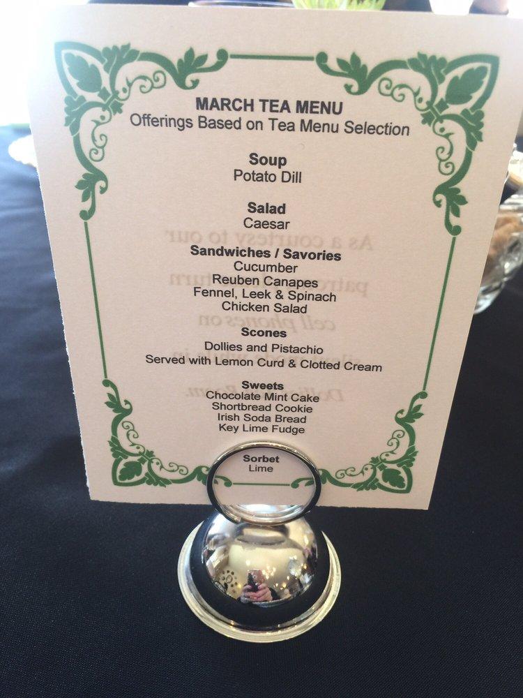 Dollies Tea Room меню