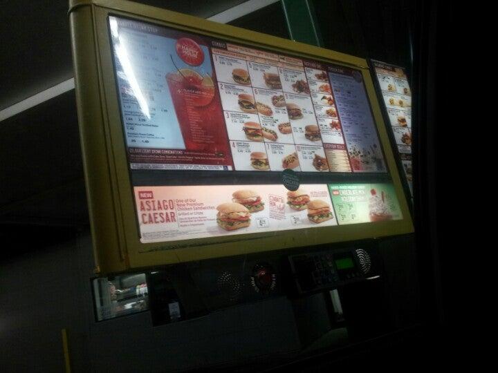 Sonic Drive-In меню