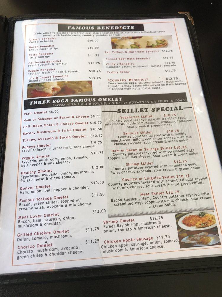 Page's Diner меню