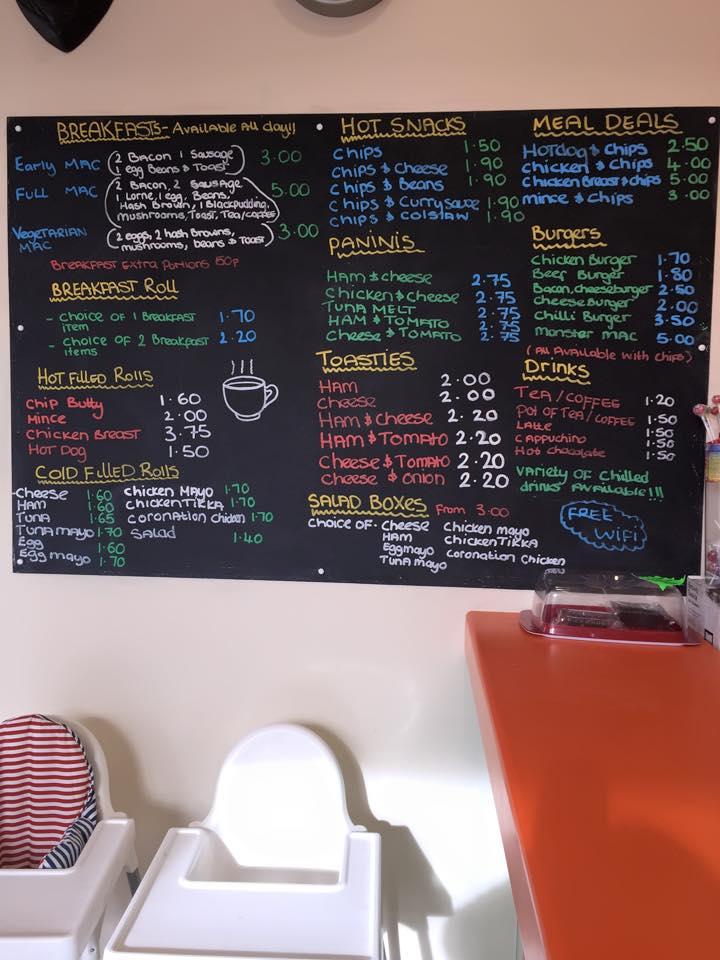 MAC CAFE меню