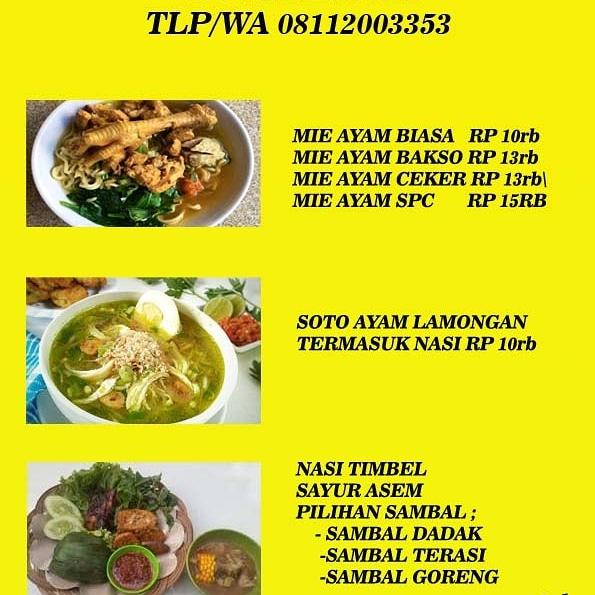 KEDAI LP меню
