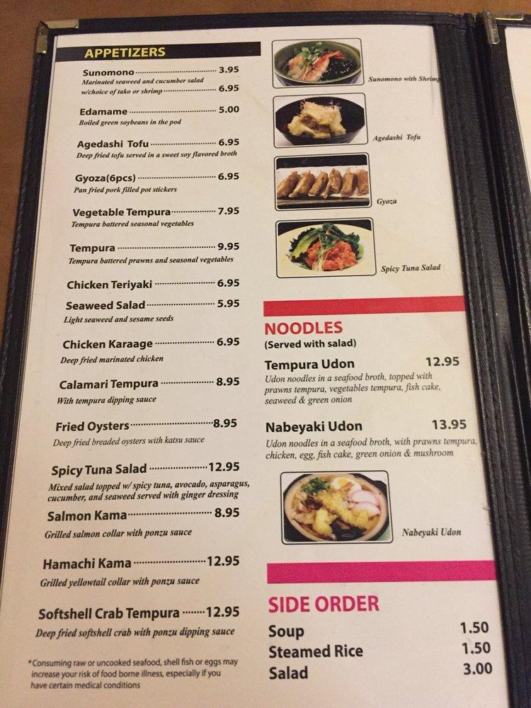 Hana Sushi меню