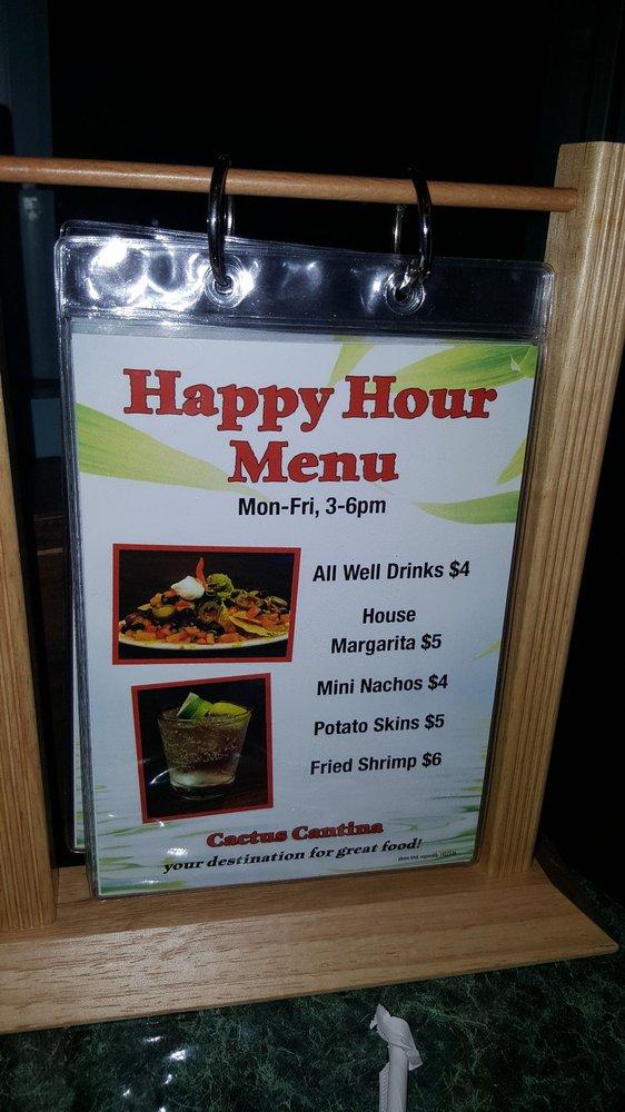 Cactus Cantina меню