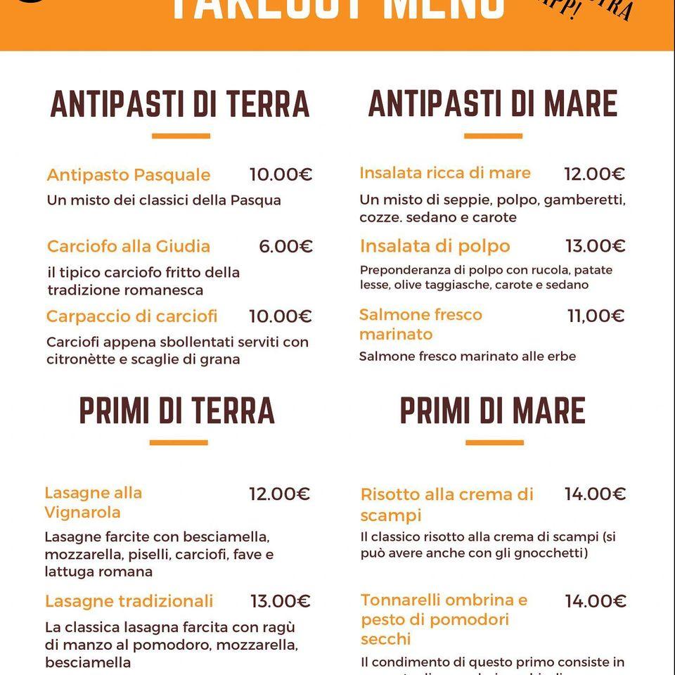 Dapié Restaurant меню