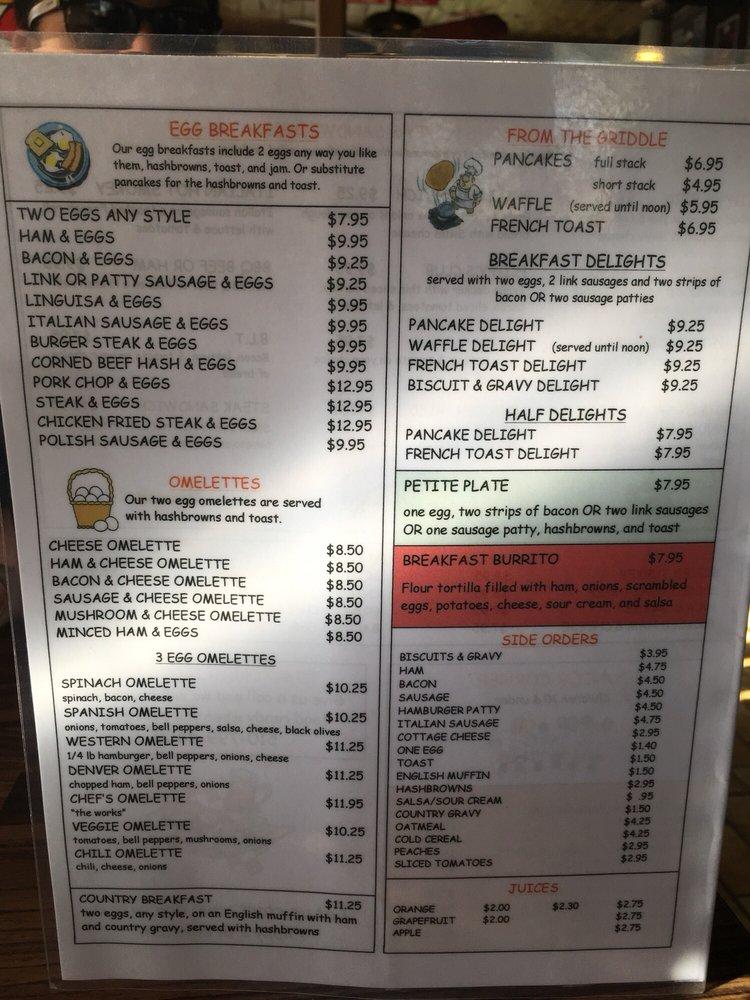 Flippy's Café меню