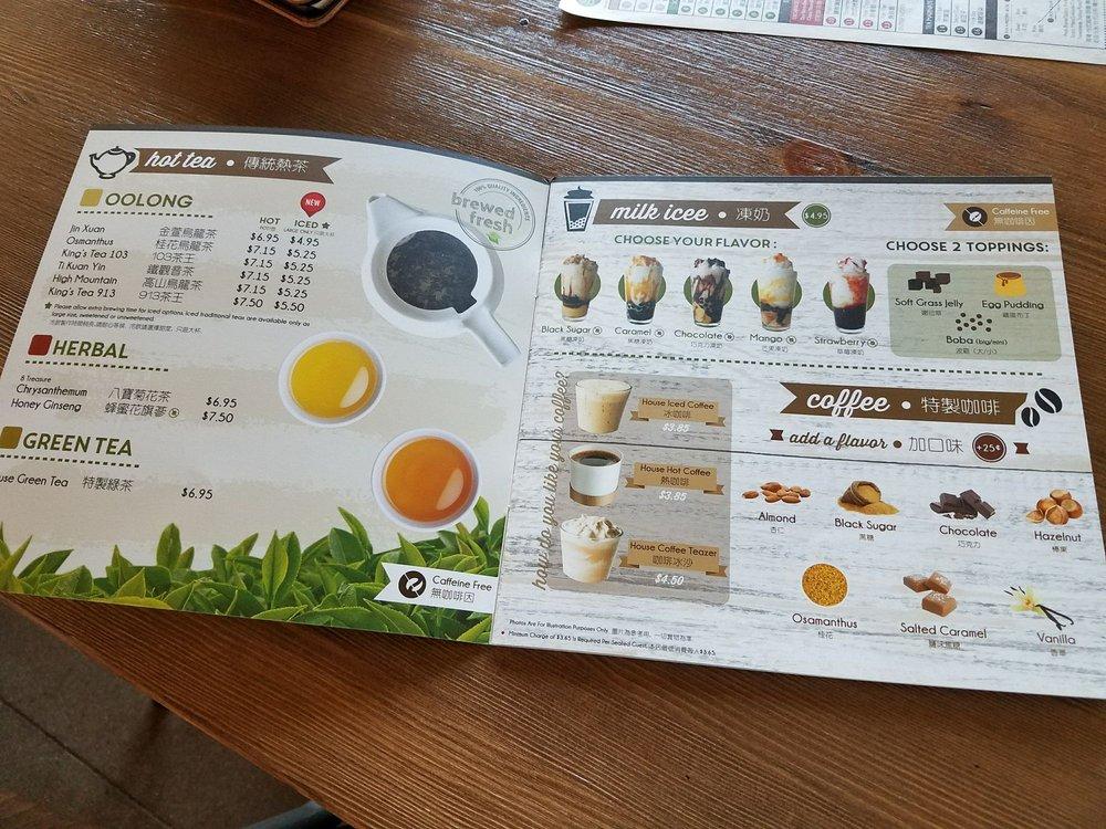 Ten Ren's Tea Time меню