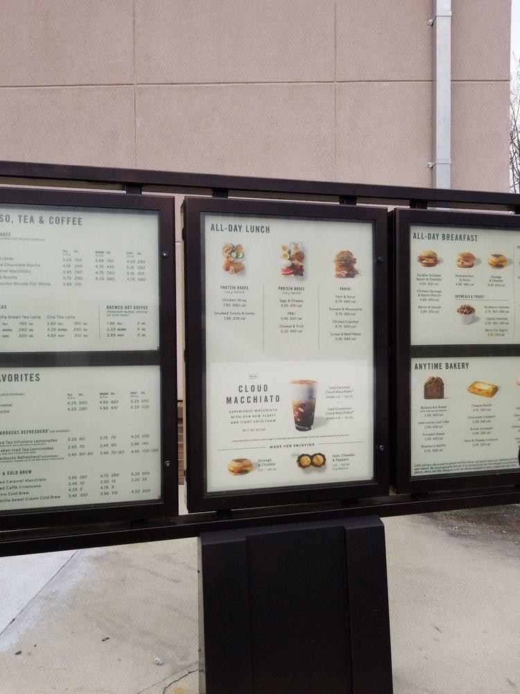 Starbucks Coffee Company меню