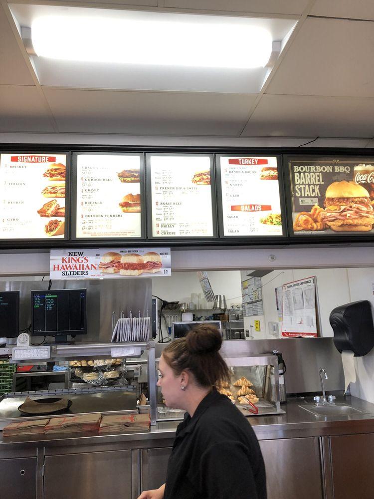 Arby's меню