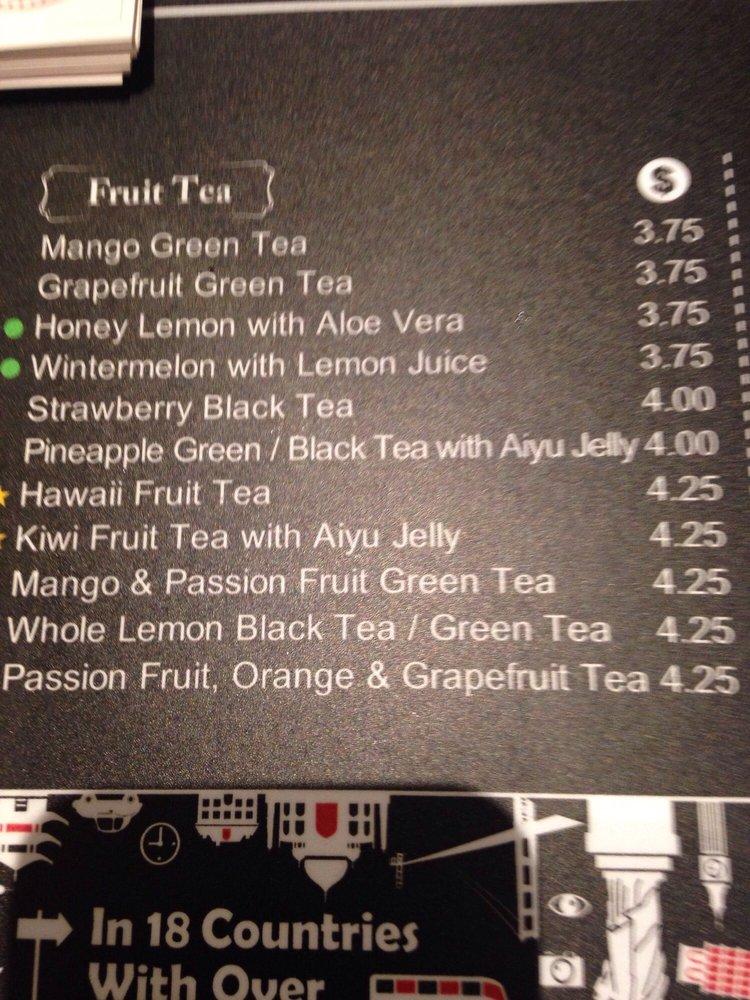 ShareTea меню